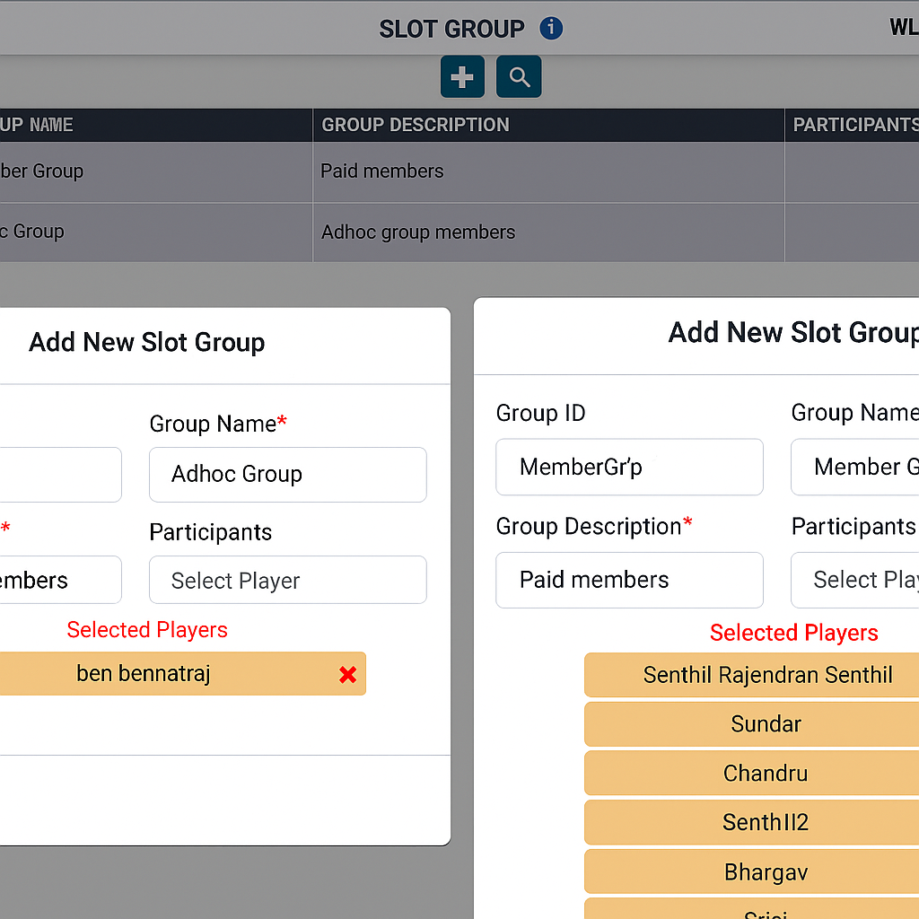 Paid members booking sports slots first